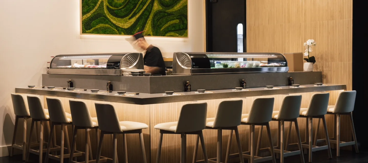 The Mikata sushi bar